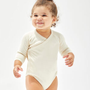 Baby Long Sleeve Kimono Bodysuit