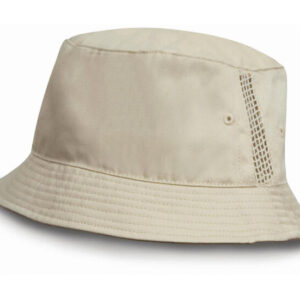 Sporty Hat with Mesh Panels