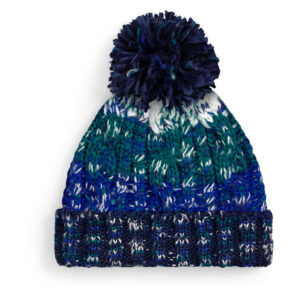 Corkscrew Pom Pom Beanie
