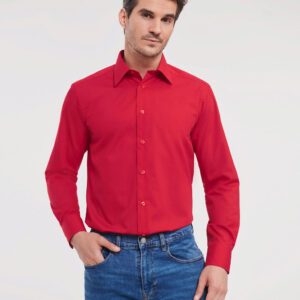 Tailored Poplin Shirt LS