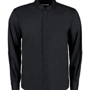 Tailored Fit Mandarin Collar Shirt
