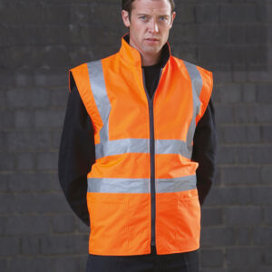 Fluo Fleece Reversible Bodywarmer
