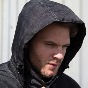 Denim Texture Rugged Jacket