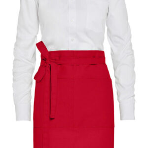 BRUSSELS - Short Recycled Bistro Apron with Pocket