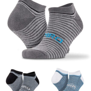 3-Pack Mixed Stripe Sneaker Socks