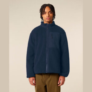Brooker unisex relaxed fit sherpa jacket