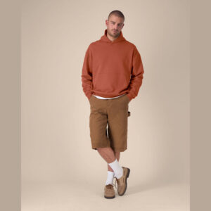 The iconic mid-light relaxed hoodie sweatshirt